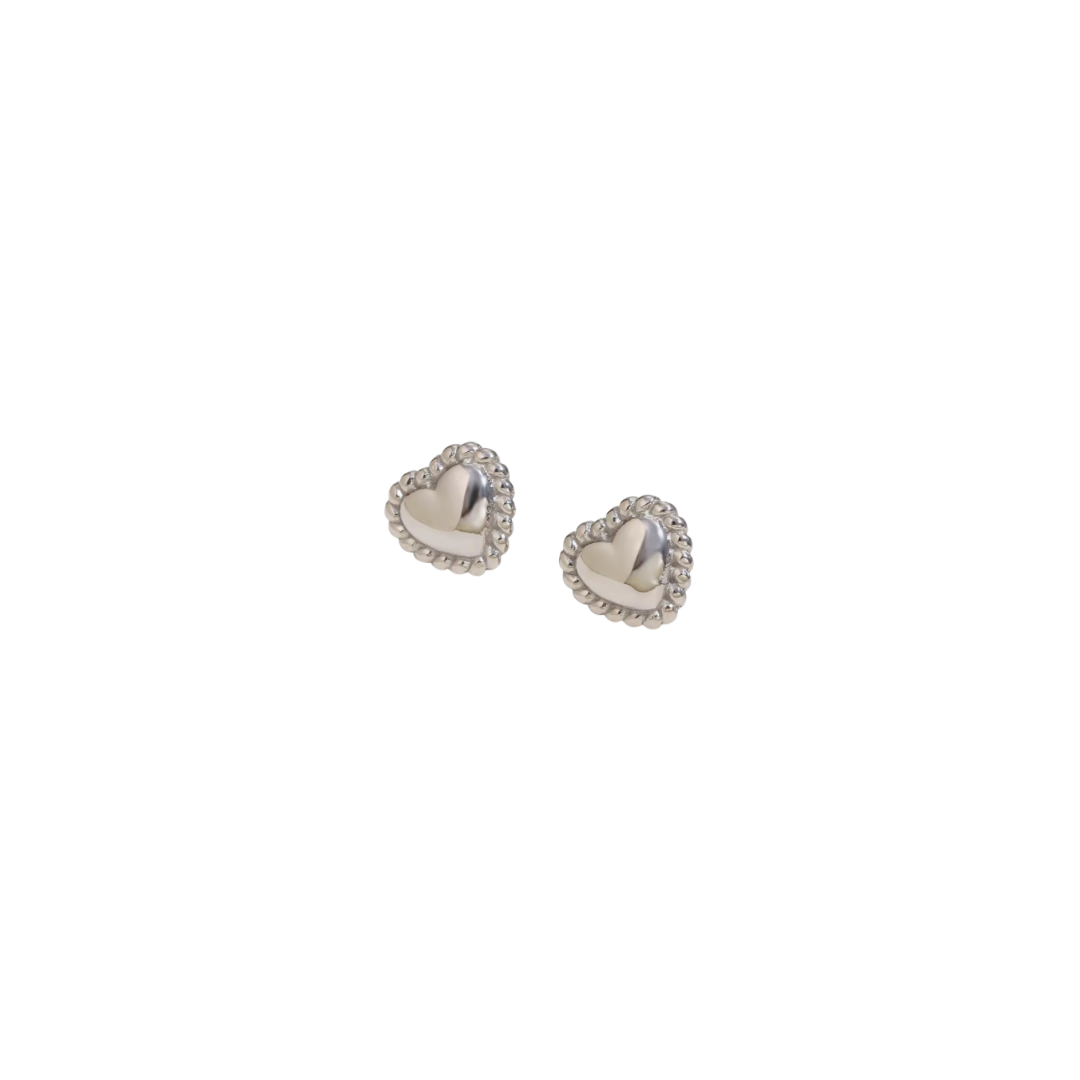 Heart muse earrings