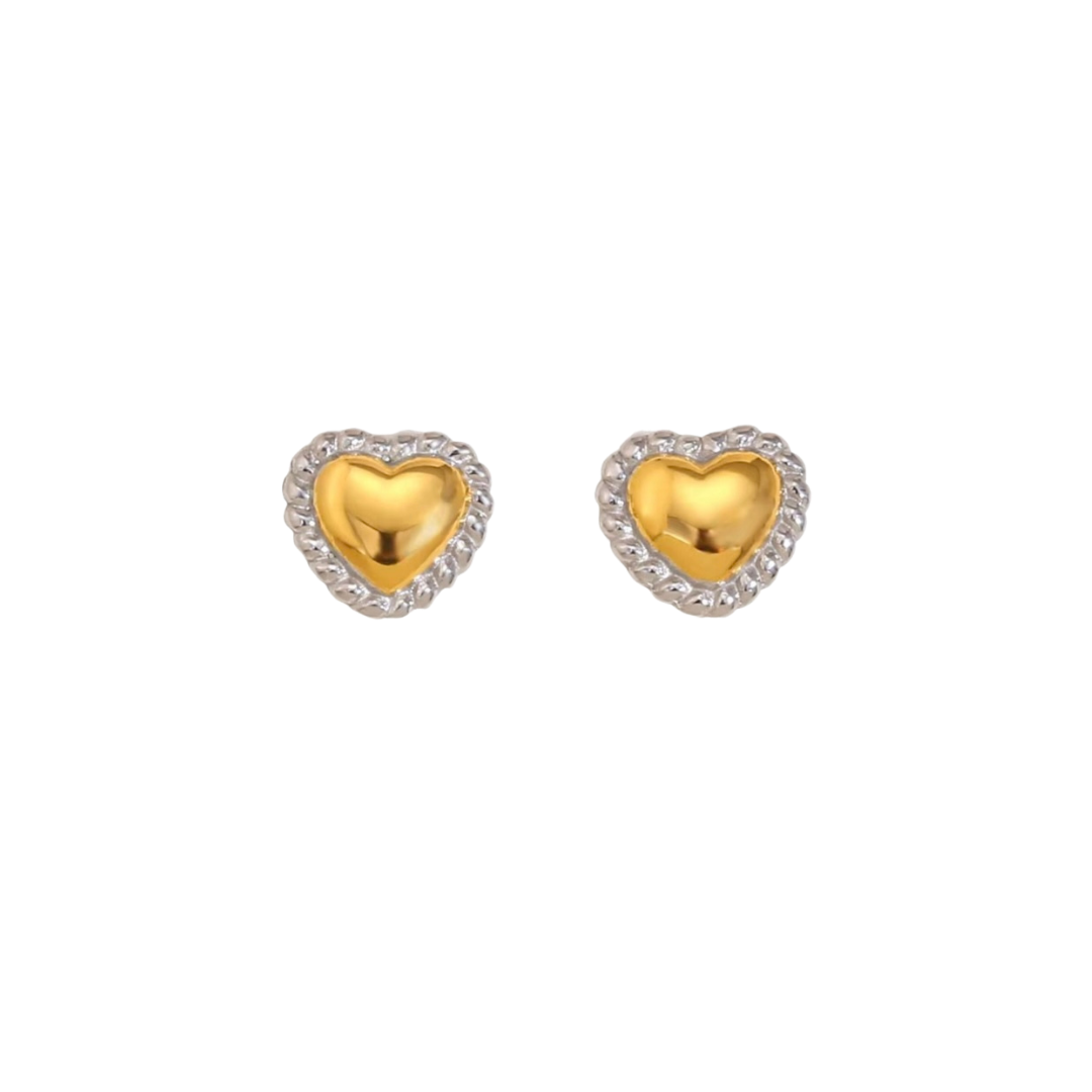 Heart muse earrings