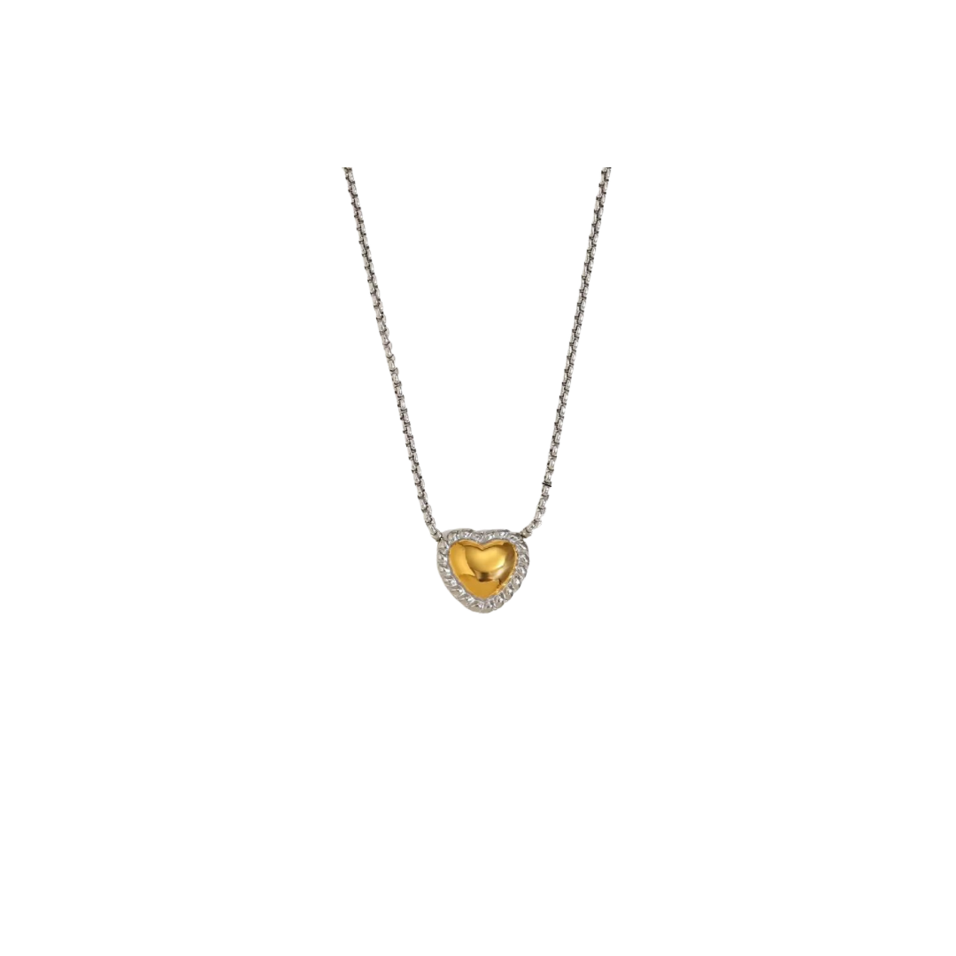 Rope heart necklace