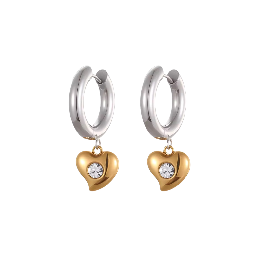 Dainty Love Drops earrings