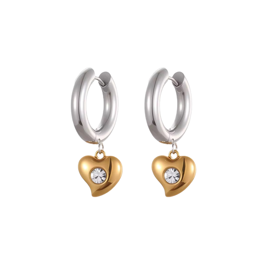 Dainty Love Drops earrings