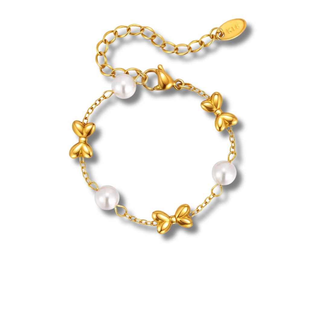 Bow Belle bracelet (girls bracelet)