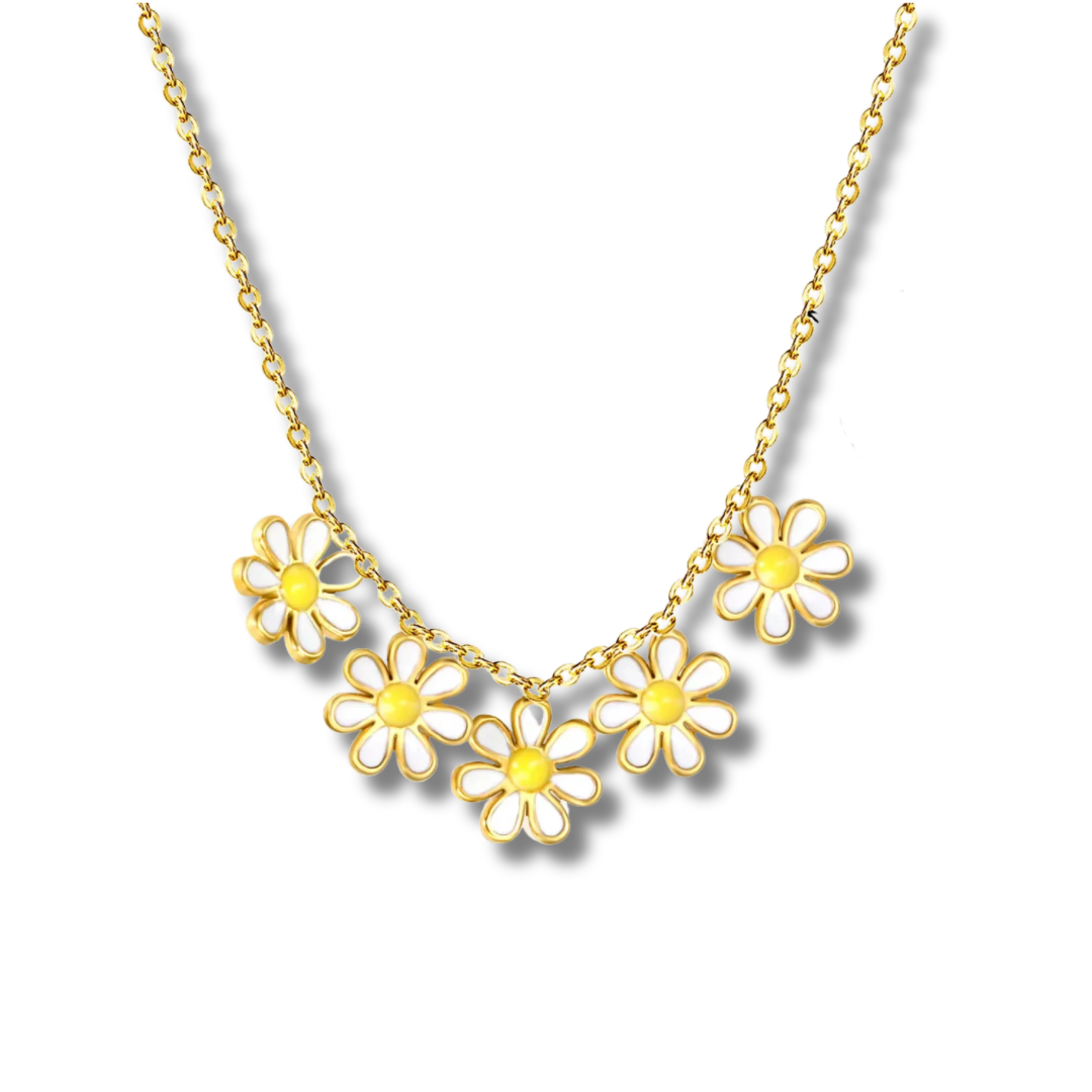 Daisy necklace (girls necklace)