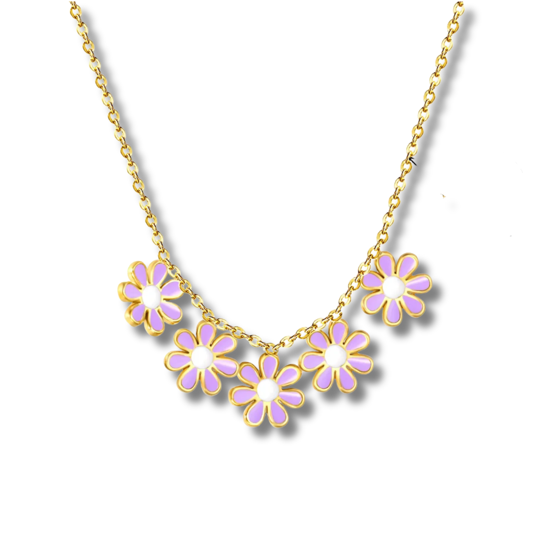 Daisy necklace (girls necklace)