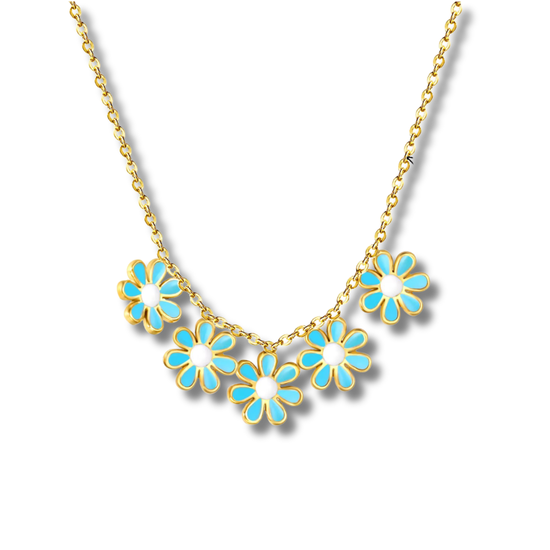 Daisy necklace (girls necklace)
