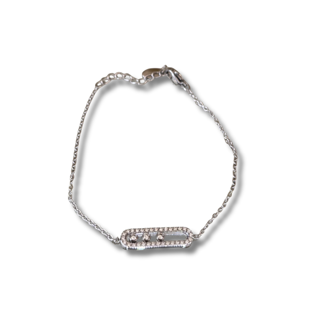 Dazzle link bracelet