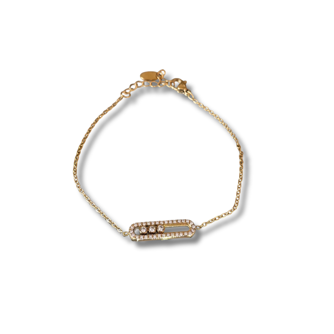 Dazzle link bracelet