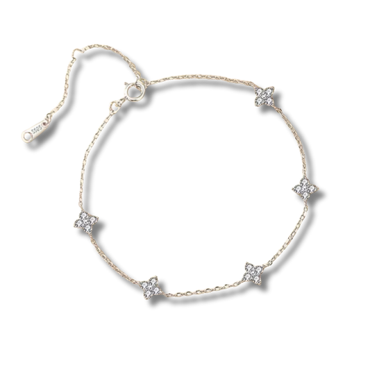 Brigitte clover bracelet