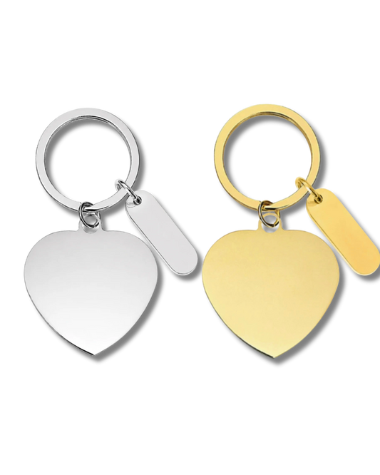 Heart keychain