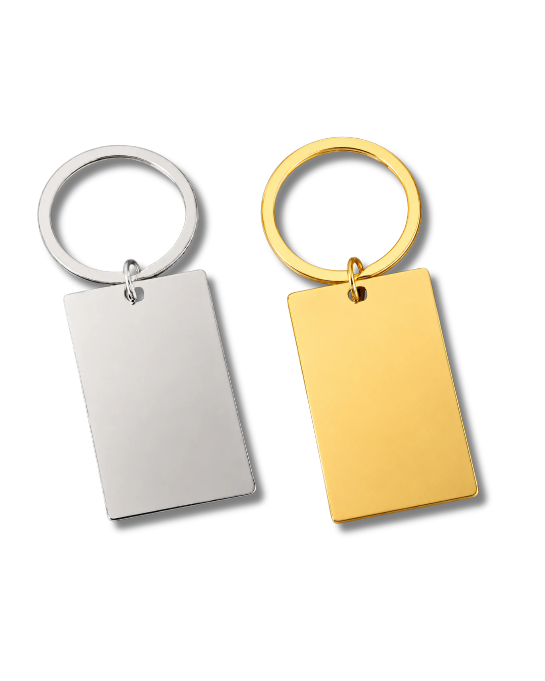 Rectangle keychain