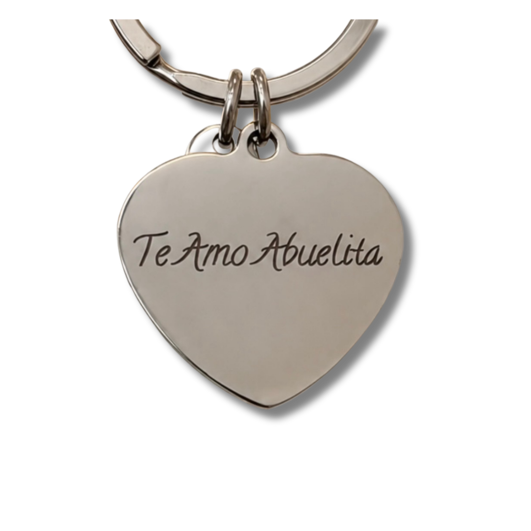 Heart keychain