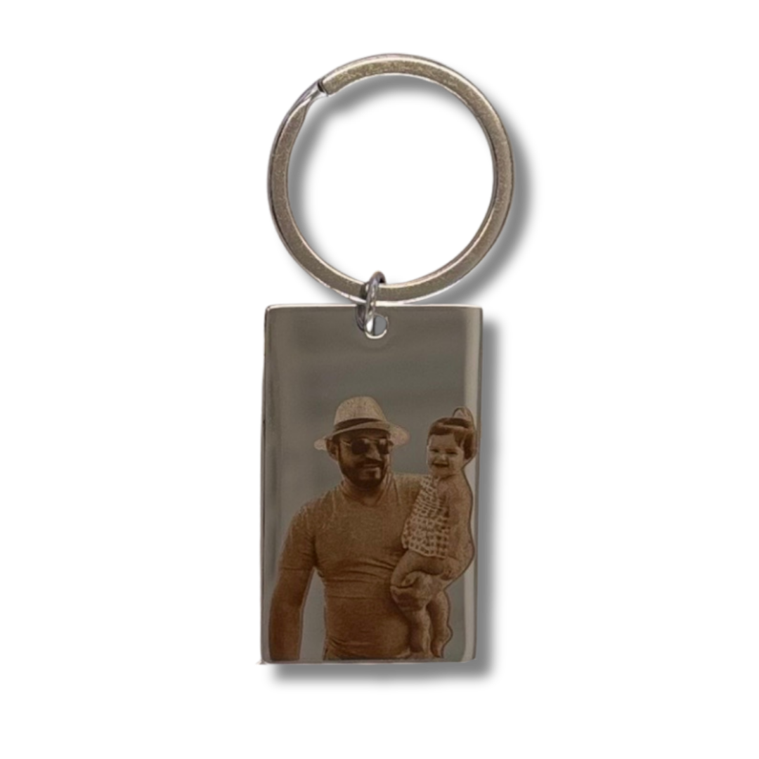 Rectangle keychain
